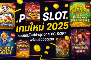 PG SLOT เกมใหม่ 2025