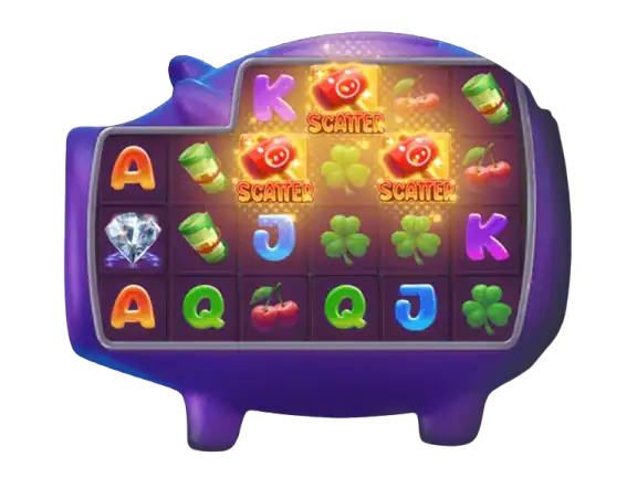 Scatter Wild Symbol Lucky Piggy